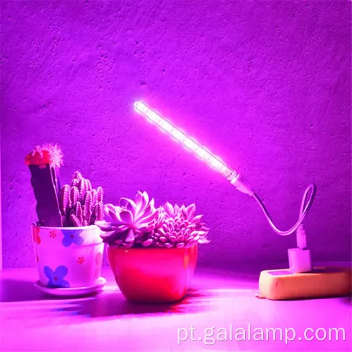 Luz de crescimento de plantas 21led de 21 portátil para jardinagem interna